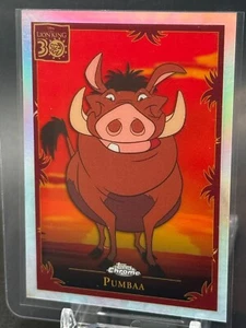 2024 Topps Chrome Disney - Pumbaa LK-5 30Th Anniversary - Picture 1 of 2