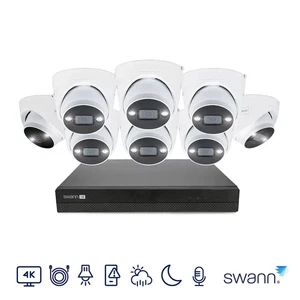 Swann 4K NVR 16 x Channel / 8 x NHD-ADVANXD Dome Cameras with 2TB HDD SWNVK-16AD - Picture 1 of 6
