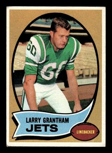 1970 Topps Larry Grantham #82 New York Jets - Picture 1 of 2