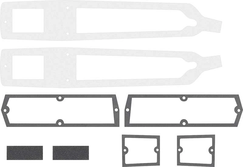 Dodge Valiant 1964; juego de juntas de lámpara trasera; juego de 8 piezas Foto 1 de 1