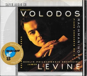 ARCADI VOLODOS, RACHMANINOW KLAVIERKONZERT Nr. 3 SOLO PIANO SACD NEU & VERSIEGELT - Bild 1 von 3