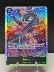 One Piece CCG TCG Brook PRB02 EB01-046 SR Englisch NM - Bild 1 von 1