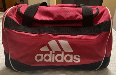 Adidas Diablo Duffel Small Bold Pink/Black/White Gym Adjustable Shoulder Strap - Image 1 of 4