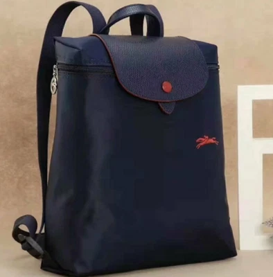 Longchamp-Dark blue Small Backpack - image 1 of 4