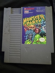 Monster Party (NES) Authentic! Tested!
