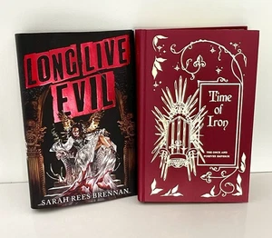 Long Live Evil By Sarah Rees Brennan Fairyloot Special Edition Sprayed Edges - Picture 1 of 3