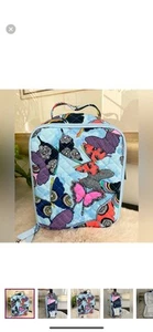 Vera Bradley Lunch Bunch Bag Blue Butterflies NWT Cooler - Picture 1 of 6