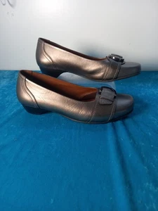 Hotter Darcy Shoes bronze size 6.5 UK vgc - Picture 1 of 9