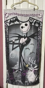 Toalla de playa Jack Skellington baño piscina 26 X 52 descolorida - Imagen 1 de 10