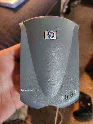 HP JetDirect 310x External Print Server J6038A, WallMount Bracket, No Power Cord - Image 1 of 2