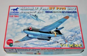 Vintage, Bronco, Blohm & Voss BV P178, Dive Bomber, 1:72 Scale, Plastic, Model - Picture 1 of 5