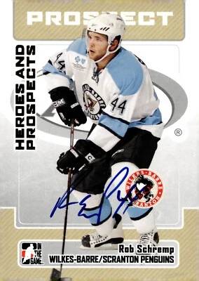 Rob Schremp - Signed 2006-07 In The Game Heroes And Prospects Card #173 - Image 1 of 2