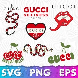 Gucci Logo SVG, Gucci SVG Para Cricut, Gucci Logo Diseños Paquete - Imagen 1 de 3