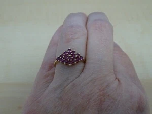 KNT, Rubin-Goldring, 375er GG - Bild 1 von 8