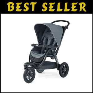 Lightweight Activ3 Jogging Stroller - Eclipse Grey with Adjustable Handle - Picture 1 of 12
