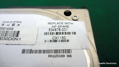 HP 634676-001 160GB 5,400 RPM 2.5 in. SATA HDD - Image 1 of 4