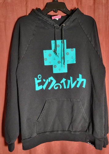 VETEMENTS Felpa con cappuccio promozionale rosa Dolphin larga