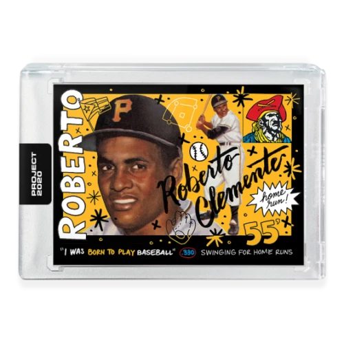 CONFIRMED Topps Project 2020 #110 Roberto Clemente Pittsburgh Pirates Chang - Image 1 of 2