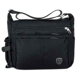 Men's Messenger Bag Travel Waterproof Crossbody Sling Shoulder Bags - Picture 1 of 10