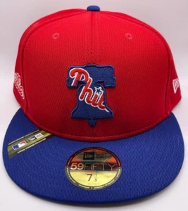 Gorra Sombrero Ajustado Philadelphia Phillies Spring Training New Era 59Fifty 8 1/8 - Imagen 1 de 3