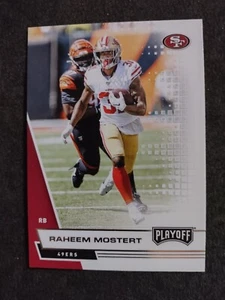 2020 Panini Playoff Raheem Mostert #111 San Francisco 49ers Football Card - Bild 1 von 2