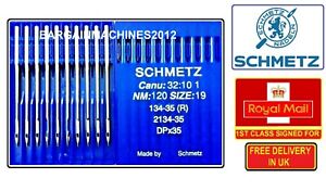 SCHMETZ DPX35 134-35(R) NM:120/19 WALKING FOOT INDUSTRIAL SEWING MACHINE NEEDLES