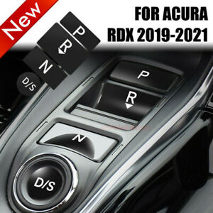 Car Central Shift Button Panel Thin Film Protect Cover For Acura RDX 2019-2021  