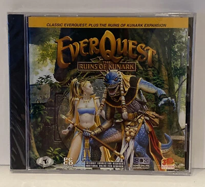 EverQuest The Ruins of Kunark PC CD ROM Rated Teen Brand New Sealed - Image 1 of 4