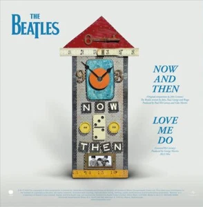 THE BEATLES NOW AND THEN NEW 7 INCH VINYL DISC - Picture 1 of 1
