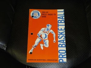 1968 1969  MIAMI FLORIDIANS ABA BASKETBALL MEDIA GUIDE EX-MINT - Picture 1 of 1
