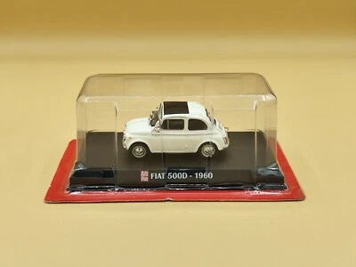 1/43 Fiat 500 D Blanc 1960 IXO AutoPlus - Photo 1/4