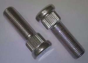 20 x 1/2"unf 50mm long wheel studs wheelstuds 15.7mm spline, Ford 8" 9" Mustang - Picture 1 of 1