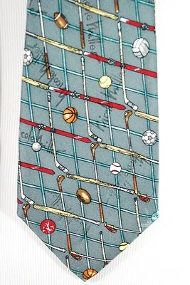 Corbata para el cuello NICOLE MILLER 1996 100 % seda para hombre - deportes fútbol golf bolos Foto 1 de 4