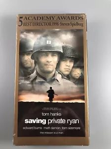 Saving Private Ryan (VHS, 2005) - NEW SEALED - Picture 1 of 4