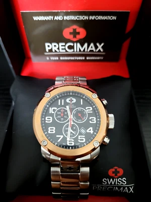 ⭐NEW Precimax SP13020 Marauder Pro Men's Chronograph Watch - Image 1 of 4