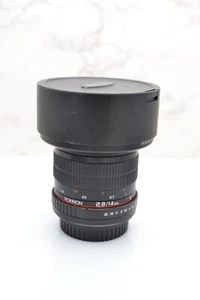 Rokinon 14mm f/2.8 ED AS IF UMC Ultra Wide Lens for Canon EF - Picture 1 of 6