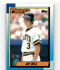 1990 Topps 523 Jay Bell   Pittsburgh Pirates