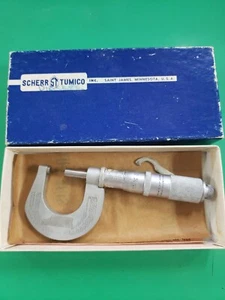SCHERR-TUMICO standard MICROMETER 0-1"   22-30 .001" 64 THS. - Picture 1 of 3