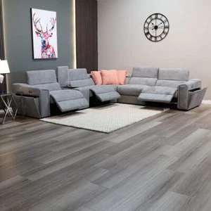 Lima 5 Seater Corner Modular with Electric Recliners - Picture 1 of 10