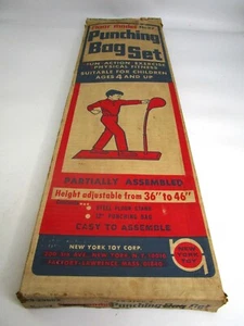 Seltene antike New York Spielzeug Stanztasche Set Boden Modell 27 - Bild 1 von 8