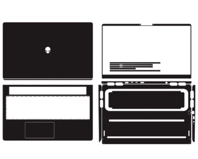 Laptop Sticker Skin Protector Guard For Alienware 16X Aurora 2025 16" - Image 1 of 4