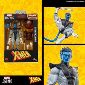Figura Hasbro 2025 Marvel X-Men Legends Nemesis X-FORCE NIGHTCRAWLER escala 6" - Imagen 1 de 23