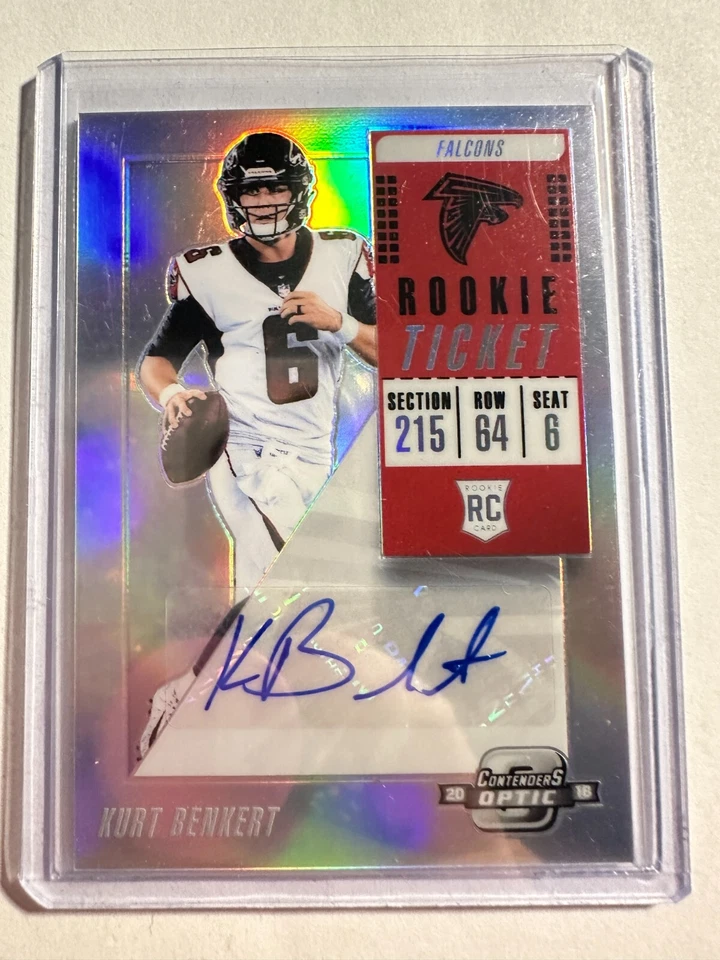 K79,515 - 2018 Panini Contenders Optic #176 Kurt Benkert Auto RC - Image 1 of 1
