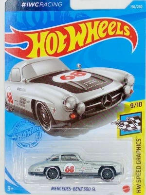 Hot Wheels - 2021 HW Speed Graphics 9/10 Mercedes-Benz 300 SL 196/250 (BBGRY47) - Image 1 of 3