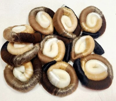 Super Soft Black Gold Cream Roglags (10) Spinning Fiber Alpaca Merino  2.5 OZ - Image 1 of 4