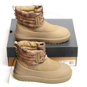 Stivali impermeabili UGG Classic Mini Lace WEA Smokescreen con copertura rimovibile M taglia 7 - Foto 1 di 23