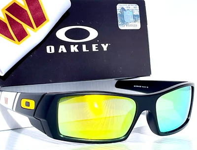 NFL Oakley Gascan WA COMMANDERS MT Negro POLARIZADO Galaxy Dorado Gafas de Sol 9014-C3 Foto 1 de 4