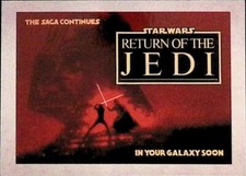 Topps 2023 Star Wars 40th Anniversary Card Return of the Jedi Cinema Poster