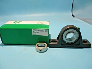 NEW INA PASE30-XL-N PILLOW BLOCK BEARING 2-BOLT 30MM BORE - Picture 1 of 3