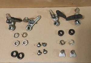 Vintage Suntour XC Pro Cantilever Brake Silver 1990s MTB ATB Low Profile Set - Picture 1 of 9